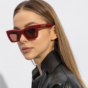 Gucci Women Sunglasses Burgundy Brown Cat Eye GG1773S 003 BRAND NEW